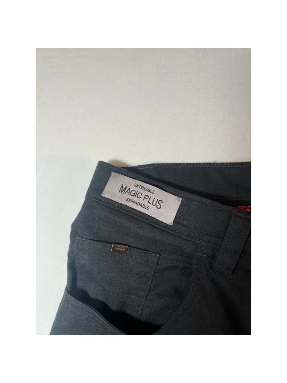Bertini Soft Magic Plus Mens Black‎ Expandable Waist Dress Pants 32x34 Slim Fit